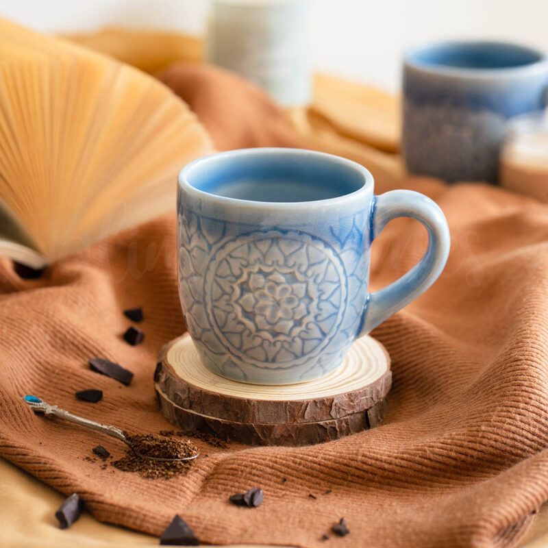 blue bliss mug