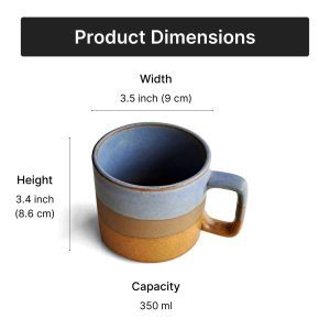 triple layered the horizon mug