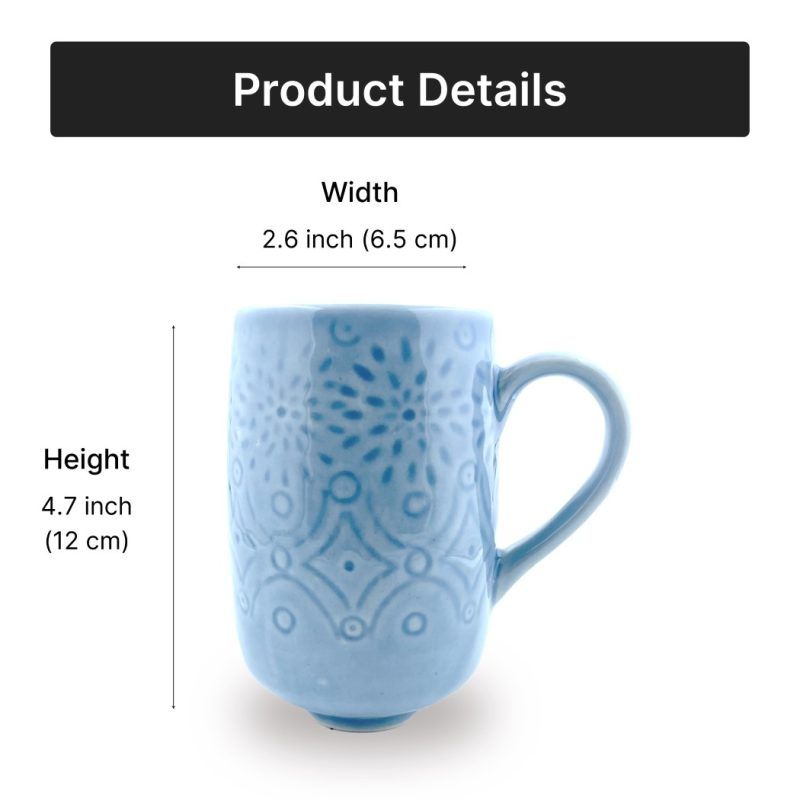 royal mug powder blue