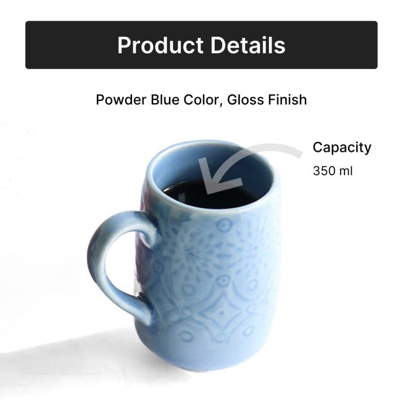 royal mug powder blue