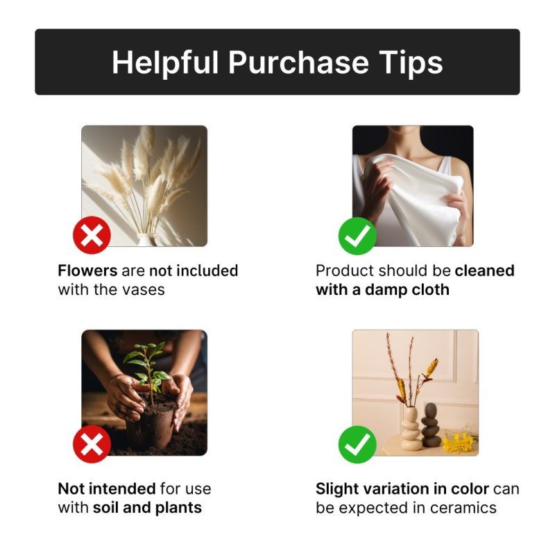 pebble vase helpful tips