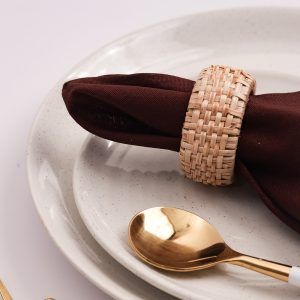 rattan napkin ring