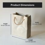 paper bag ivory white