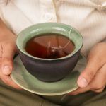 tibetan cup with saucer