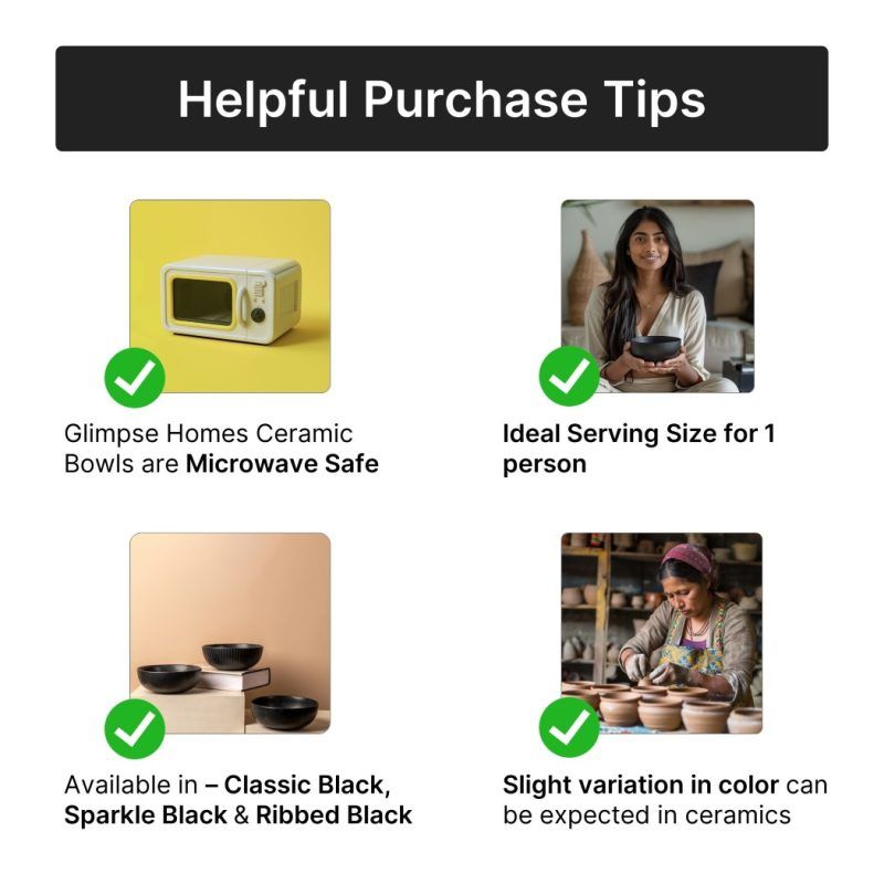 ceramic black bowls helpful tips