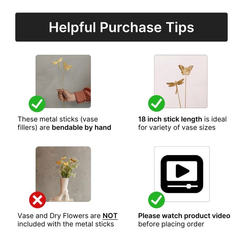 golden wings metal sticks helpful tips