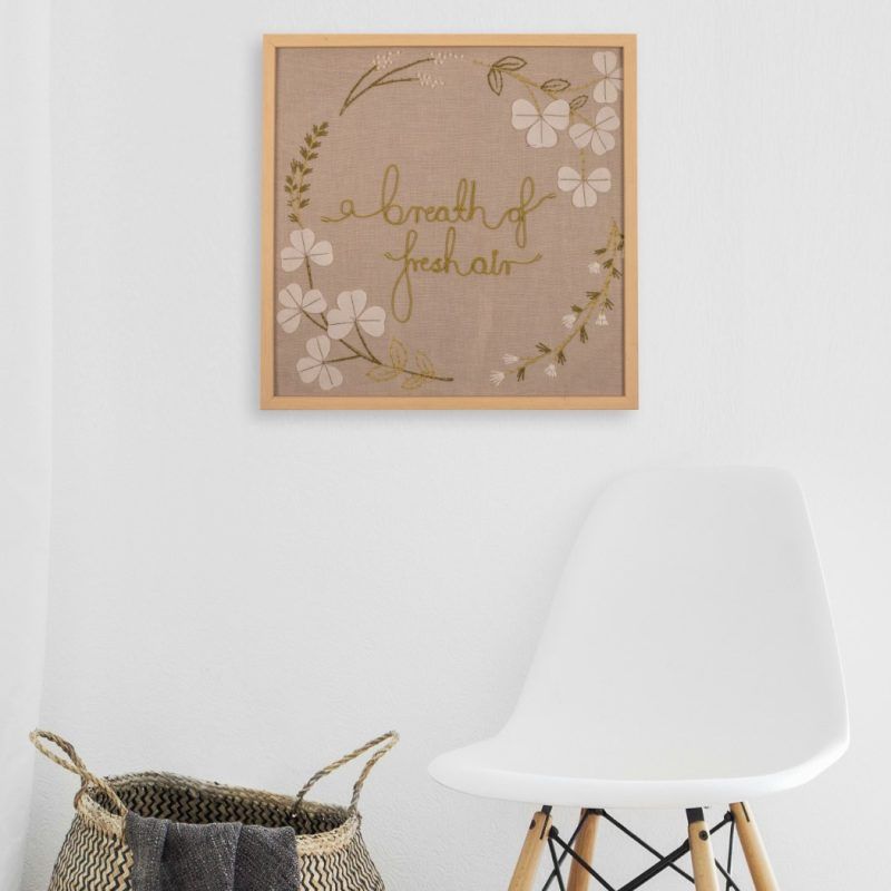 framed wall art - breath of fresh air