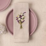 lavender bliss cotton slub napkins