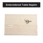 lavender bliss cotton slub napkins white bg