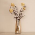 lotus flower metal stick vase filler