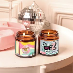 retro rewind soy wax aromatic candles