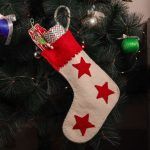 Felt Christmas Stockings Set - Stars & Snowflakes