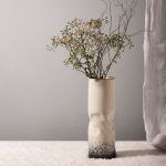 ombre twisted tube vase