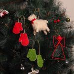 Christmas Hanging Felt Ornaments