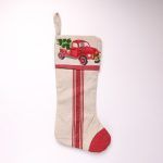 Vintage Christmas Stockings 15 inch (Set of 2)