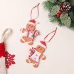 Gingerbread Ornaments (Set of 2)