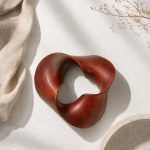 The Trinity Knot - Abstract Wooden Centerpiece & Shelf Decor