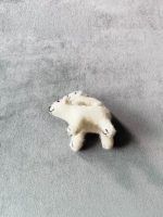 handmade felt animals nursery decor polar bear