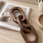 Long Wooden Chain Decor (3 Knots)
